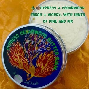 Cypress Cedarwood Butter Balm - Natural